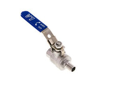 Válvula de bola de acero inoxidable de 2 vías macho a hembra R/Rp 1/4 pulgada PN 63