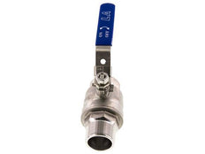 Válvula de bola de acero inoxidable de 2 vías macho a hembra R/Rp 1-1/2 pulgadas PN 63