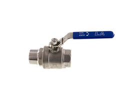 Válvula de bola de acero inoxidable de 2 vías macho a hembra R/Rp 1-1/2 pulgadas PN 63