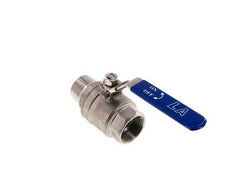 Válvula de bola de acero inoxidable de 2 vías macho a hembra R/Rp 1-1/2 pulgadas PN 63
