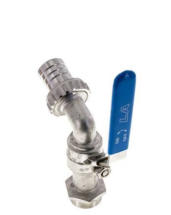 G Válvula de bola de acero inoxidable de 1 pulgada de 2 vías para grifos