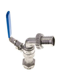 G Válvula de bola de acero inoxidable de 1 pulgada de 2 vías para grifos