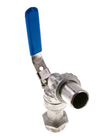 G Válvula de bola de acero inoxidable de 1 pulgada de 2 vías para grifos