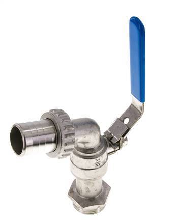 G Válvula de bola de acero inoxidable de 1 pulgada de 2 vías para grifos