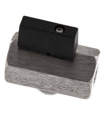 G 1/4 de pulgada Miniválvula de bola de 2 vías de acero inoxidable 25 Bar