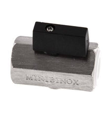 G Válvula de bola de acero inoxidable de 2 vías de 3/8 pulgadas y 25 bares