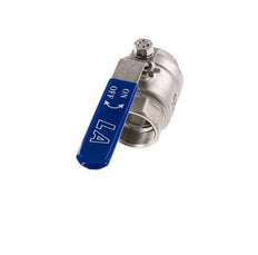 Válvula de bola de 2 vías G1-1/2'' Acero inoxidable PTFE 63 bar - BL2SM