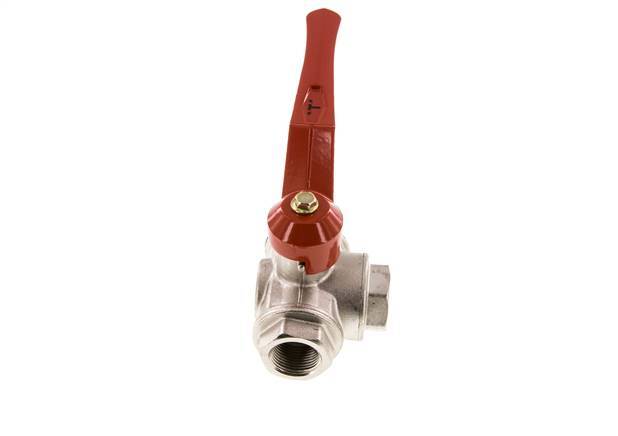 G3/4'' Válvula de bola de 3 vías con puerto en T Latón PTFE/NBR 50 bar - BL3BM