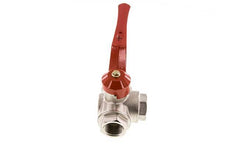 Válvula de bola de 3 vías en T G1'' Latón PTFE/NBR 45 bar - BL3BM