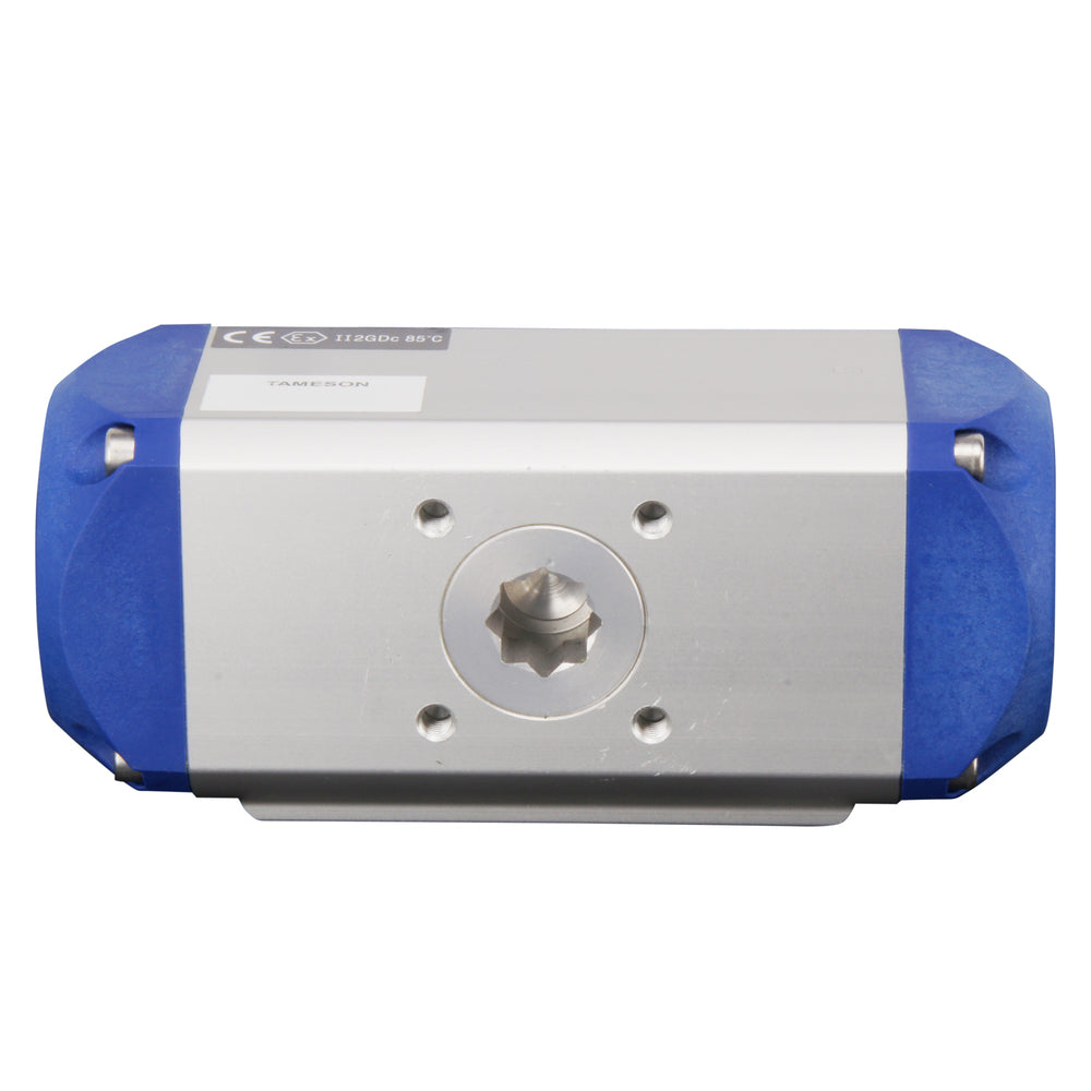 Válvula De Bola Neumática De 3 Vías En Acero Inoxidable De Puerto L G3/4'' Doble Efecto - BL3SA