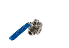 G 1 Pulgada Válvula De Bola De Acero Inoxidable De 3 Vías En L