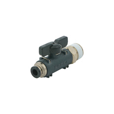válvula de bola de 2 vías recta de 6mm - R3/8" Serie 20
