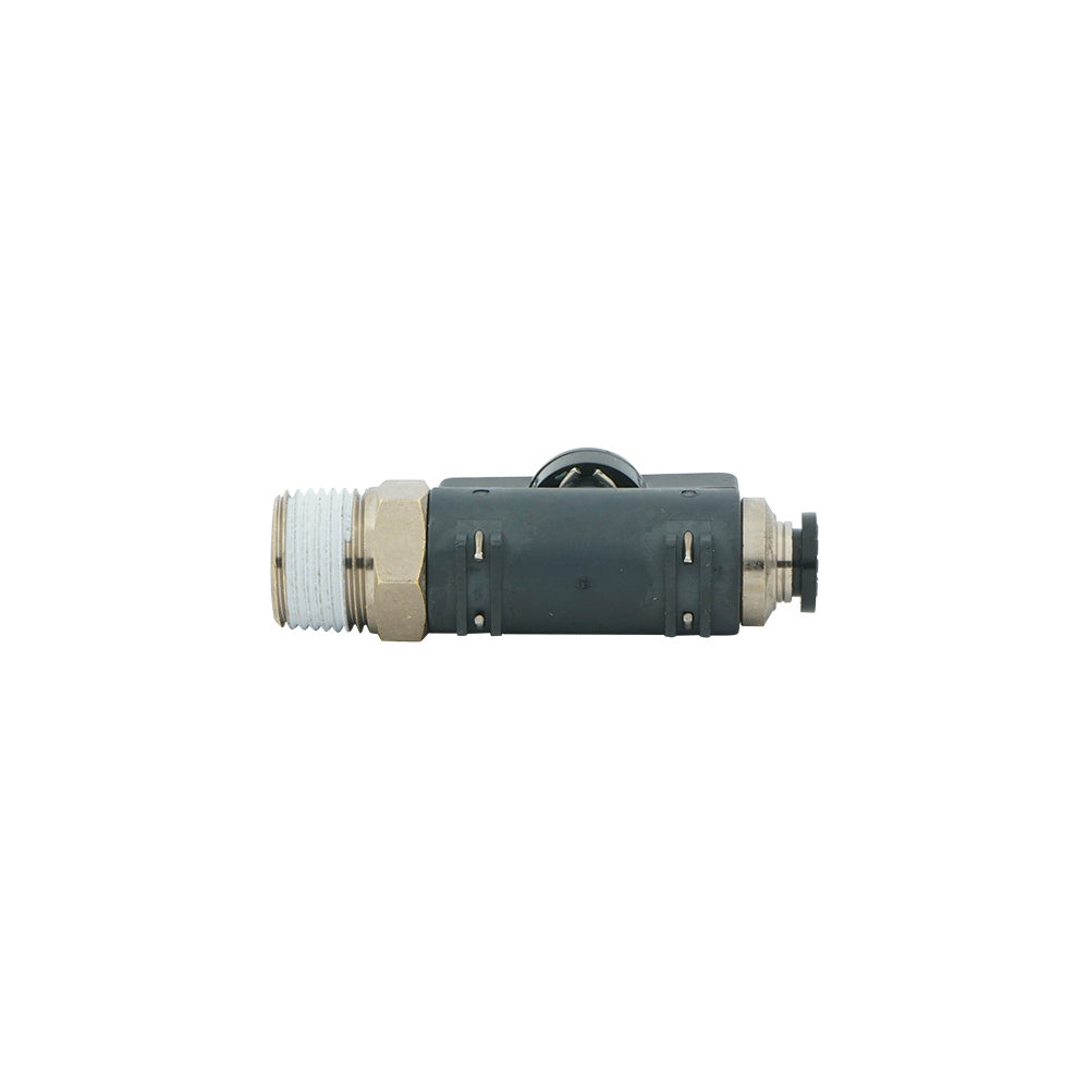 válvula de bola recta de 2 vías de 8mm - R3/8" Serie 20