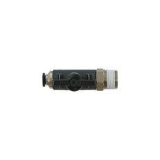 válvula de bola de 2 vías recta de 6mm - R1/8" Serie 20