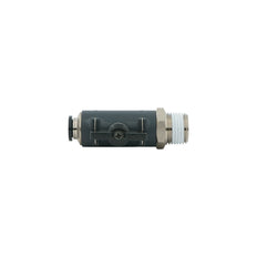 válvula de bola de 2 vías recta de 10mm - R1/4" Serie 60