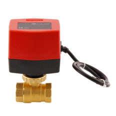 Válvula de bola electrica BW2 3/4'' 2 vías 24V DC 3 puntos