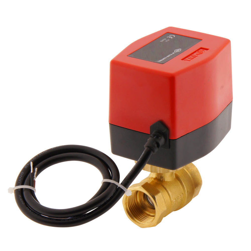 Válvula de bola electrica BW2 3/4'' 2 vías 230V AC 3 puntos