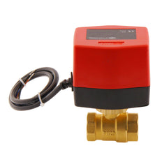 Válvula de bola electrica BW2 3/4'' 2 vías 12V DC rele