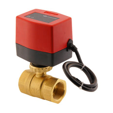 Válvula de bola electrica BW2 1'' 2 vías 230V AC 3 puntos