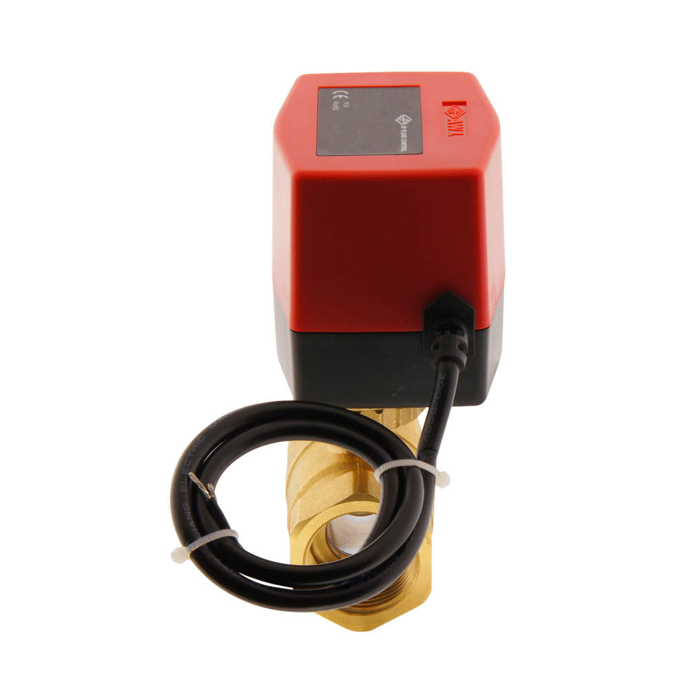 Válvula de bola electrica BW2 1'' 2 vías 120V AC 3 puntos
