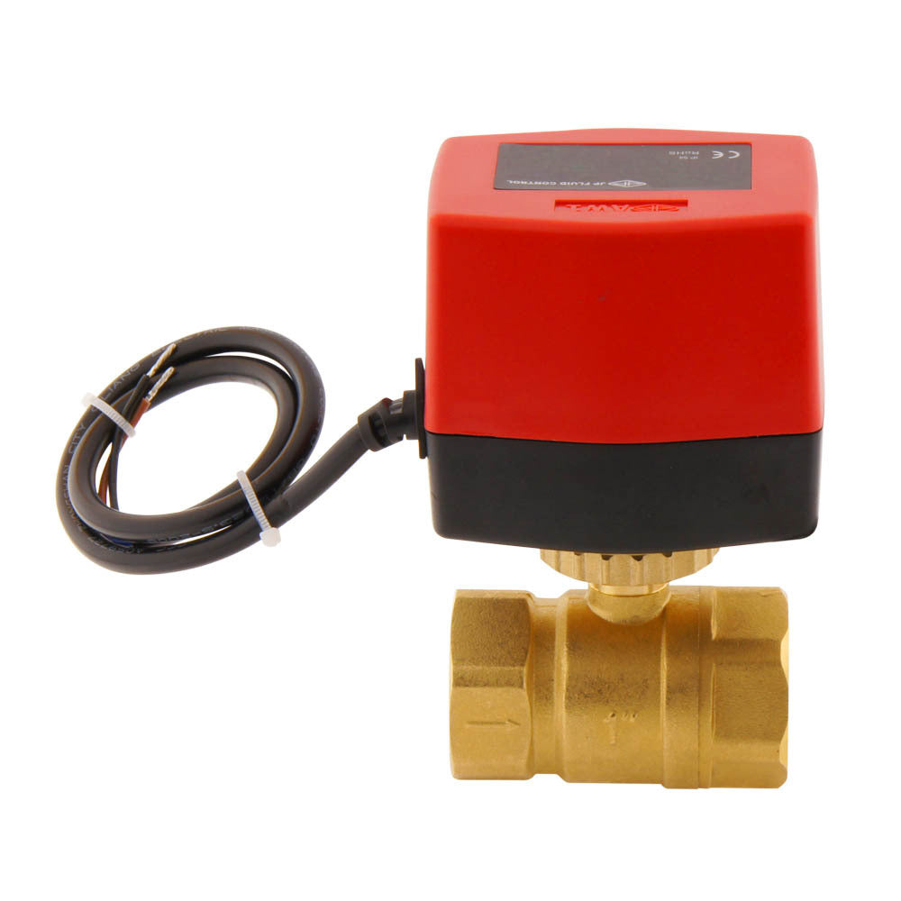 Válvula de bola electrica BW2 1'' 2 vías 230V AC 3 puntos