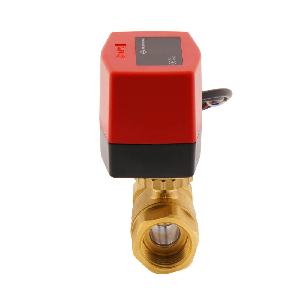 Válvula de bola electrica BW2 1'' 2 vías 24V AC rele