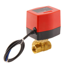 Válvula de bola electrica BW3 1/2'' Rele de 3 vías 24V AC
