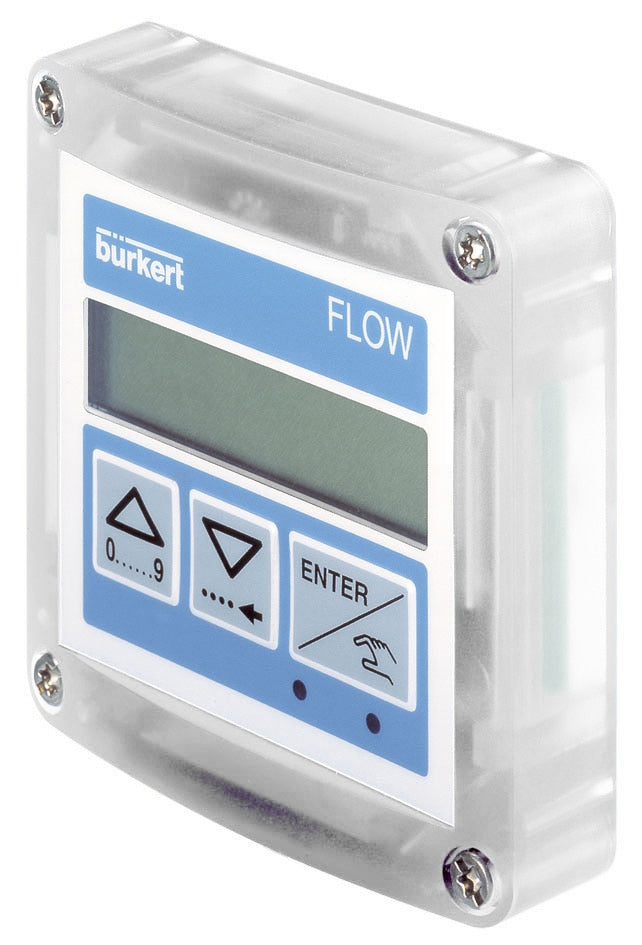 Transmisor de caudal, bajo consumo, montaje en panel - Bürkert 8025 - 418992