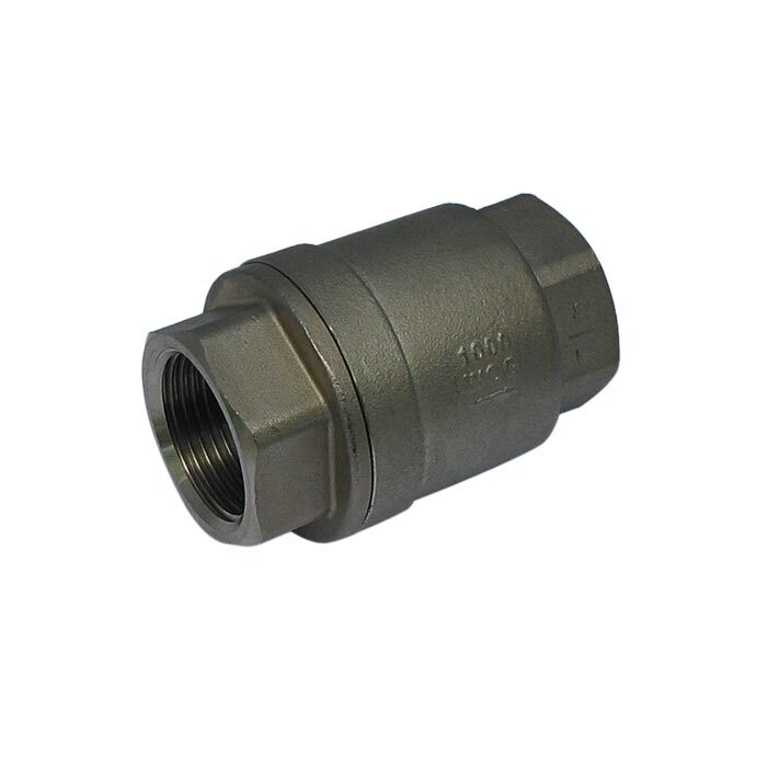 655 - G3/8'' Válvula de retención de acero inoxidable PTFE F/F 64bar
