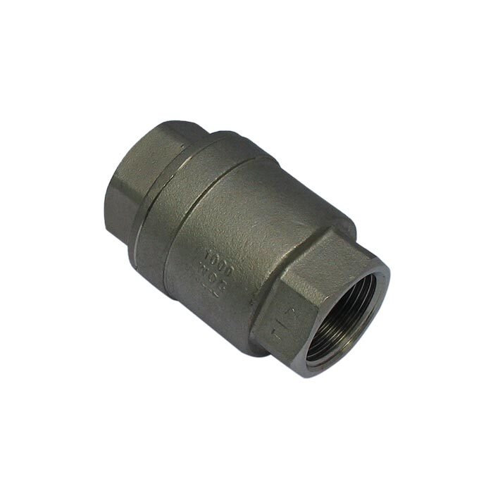655 - Válvula de retención G3/4'' Acero inoxidable PTFE F/F 64bar