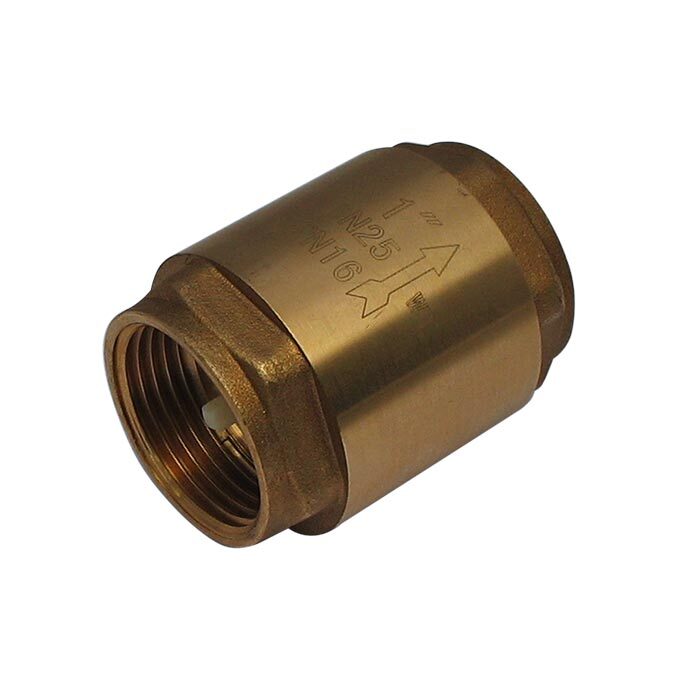 999L - G1/2'' Válvula de retención de latón NBR F/F 16bar