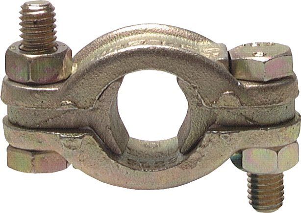 Malleable Cast Iron Hose Clamp 22-29 mm Twist Claw Coupling DIN 20039A [2 Pieces]