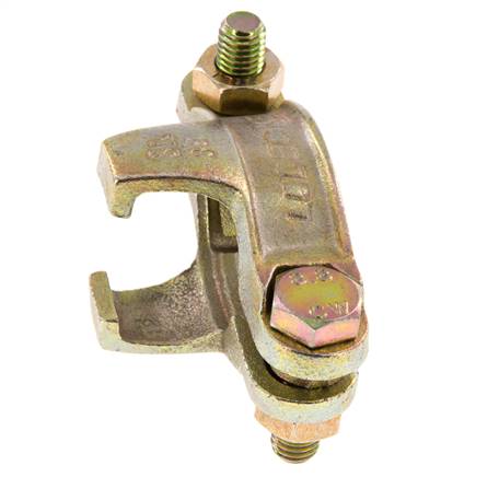 Abrazadera de seguridad para manguera de fundición maleable 35-42 mm Acoplamiento de garras giratorias DIN 20039B