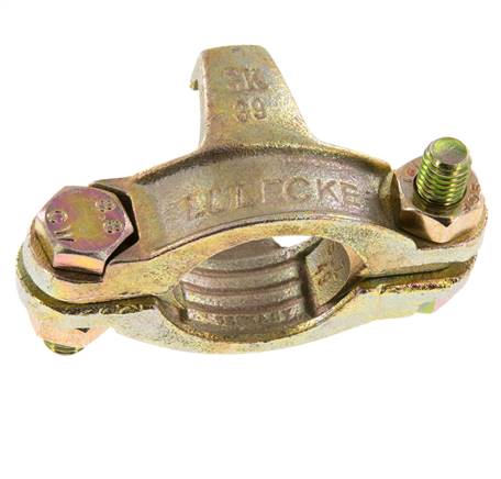 Abrazadera de seguridad para manguera de fundición maleable 35-42 mm Acoplamiento de garras giratorias DIN 20039B