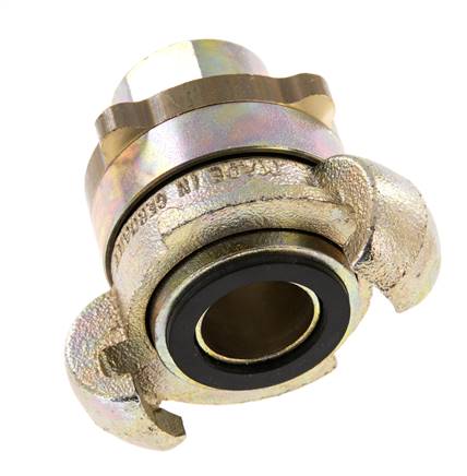 Hierro fundido DN 10 DIN 3238 Acoplamiento de garras giratorias G 3/8'' Hembra