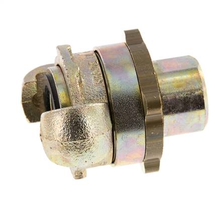Hierro fundido DN 10 DIN 3238 Acoplamiento de garras giratorias G 3/8'' Hembra