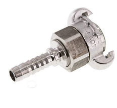 Acero inoxidable DN 10 DIN 3238 Acoplamiento de garras giratorias 13 mm (1/2'') Lengüeta de manguera