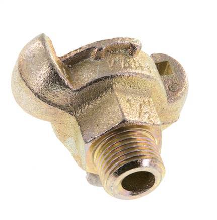 Hierro fundido DN 11 DIN 3489 Acoplamiento de garras giratorias G 1/2'' Macho