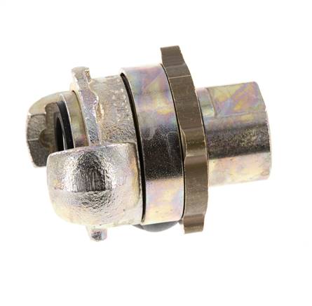 Hierro fundido DN 13 DIN 3238 Acoplamiento de garras giratorias G 1/2'' Hembra
