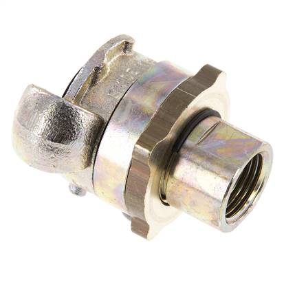 Hierro fundido DN 13 DIN 3238 Acoplamiento de garras giratorias G 1/2'' Hembra