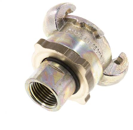 Hierro fundido DN 13 DIN 3238 Acoplamiento de garras giratorias G 1/2'' Hembra