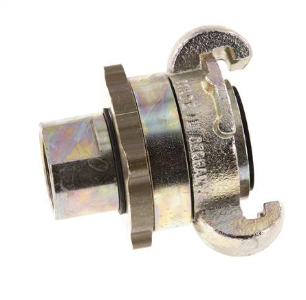 Hierro fundido DN 13 DIN 3238 Acoplamiento de garras giratorias G 1/2'' Hembra