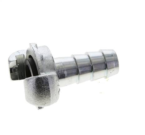 Hierro fundido DN 14 DIN 3489 Acoplamiento de garras giratorias 19 mm (3/4'') Lengüeta de manguera