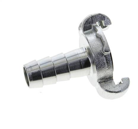 Hierro fundido DN 14 DIN 3489 Acoplamiento de garras giratorias 19 mm (3/4'') Lengüeta de manguera