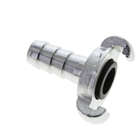 Hierro fundido DN 14 DIN 3489 Acoplamiento de garras giratorias 19 mm (3/4'') Lengüeta de manguera