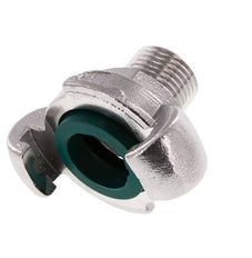 Acero inoxidable DN 14 DIN 3489 Acoplamiento de garras giratorias G 1/2'' Macho