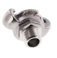 Acero inoxidable DN 14 DIN 3489 Acoplamiento de garras giratorias G 1/2'' Macho