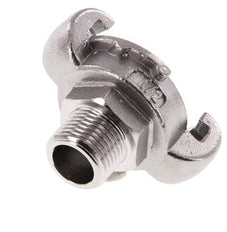Acero inoxidable DN 14 DIN 3489 Acoplamiento de garras giratorias G 1/2'' Macho