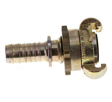 Acoplamiento de garras giratorias de hierro fundido DN 15 DIN 3238 Cuello de lengüeta de manguera de 19 mm (3/4'')