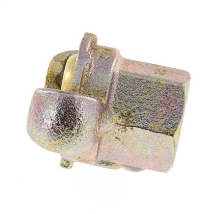 Hierro fundido DN 17 DIN 3489 Acoplamiento de garras giratorias Rp 3/4'' Hembra